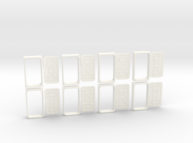 Docking Bay: Eight Doors, 1:43 in White Processed Versatile Plastic