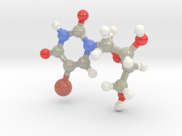 Bromodeoxyuridine (BrdU) in Glossy Full Color Sandstone