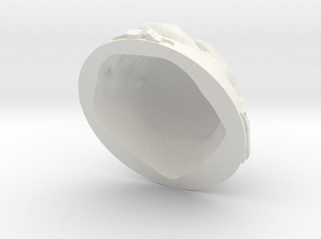 Iakaru 1:6 scale Ver 2 - updated model in White Natural Versatile Plastic
