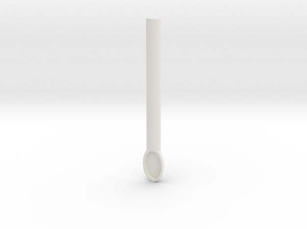 Spoon in White Natural Versatile Plastic