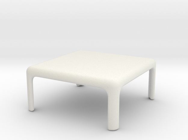 Demetrio 45 Table x1 (Space: 1999), 1/30 in White Natural Versatile Plastic
