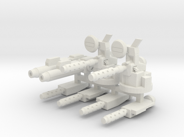  Weapons Upgrades in White Natural Versatile Plastic