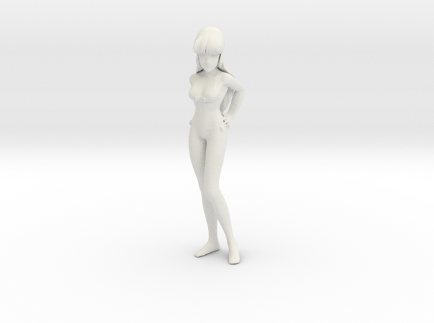 1/10 Lynn Minmay in Swim Suit in White Natural Versatile Plastic
