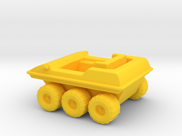 Mini-Mates Moon Buggy (Space: 1999) HOLLOWED in Yellow Processed Versatile Plastic