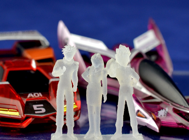 1/64 Racing Formula Team Aoi TV Ver. in Tan Fine Detail Plastic