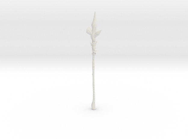 "BotW" Moblin Spear in White Natural Versatile Plastic: 1:12