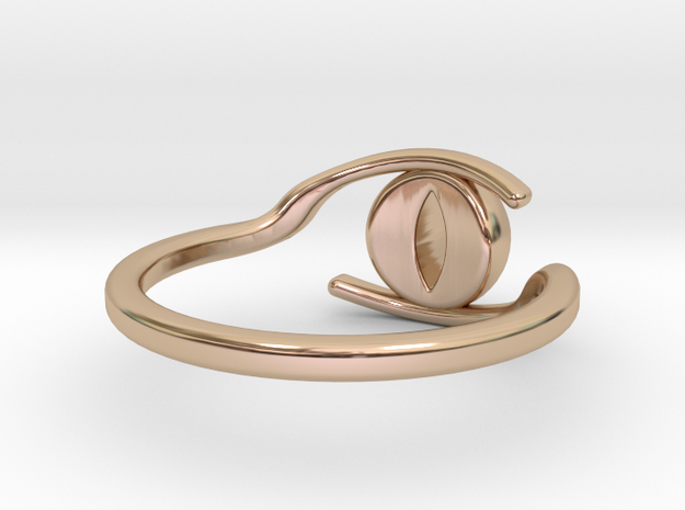 Sauron's Eye | The rings of power in 14k Rose Gold Plated Brass: 11.5 / 65.25