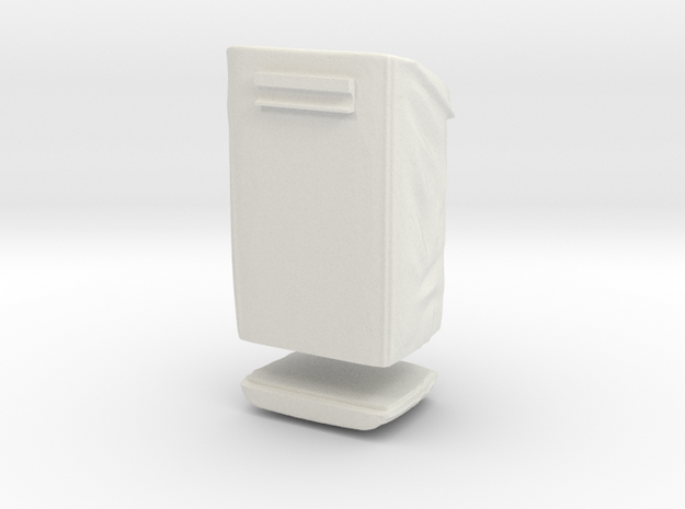Sample Bag-in Front Of The Aft Pallet in White Natural Versatile Plastic