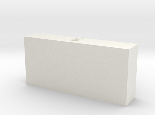 1/87 Under Body Toolbox #3 in White Natural Versatile Plastic