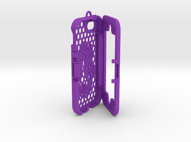Custom designed 3D printed case for iphone 5S.
