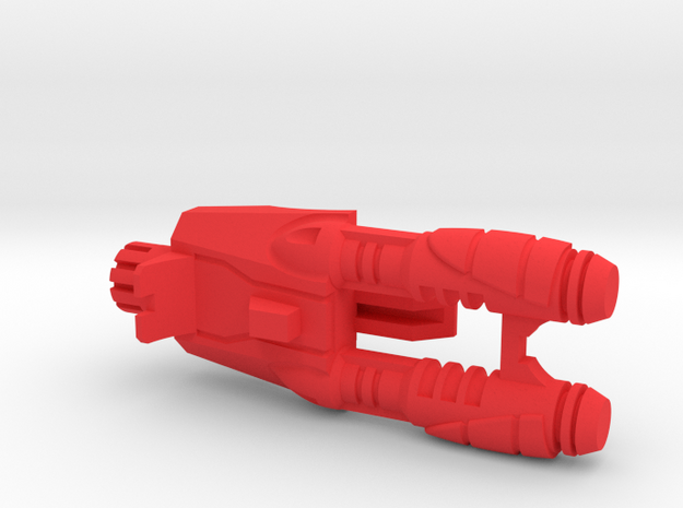 Transformers Combiner Wars Scamper Gun in Red Processed Versatile Plastic
