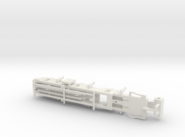L&YR Class 28 Mogul Experiment - EM Chassis in White Natural Versatile Plastic