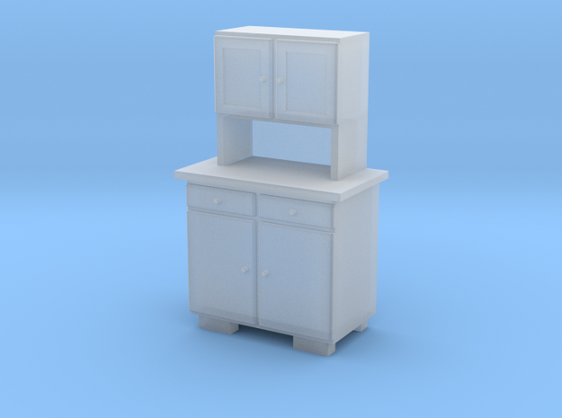 H0 Cupboard 2 Doors A - 1:87 in Smooth Fine Detail Plastic