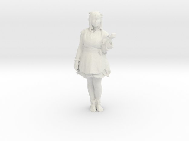 Printle V Femme 544 - 1/24 - wob in White Natural Versatile Plastic