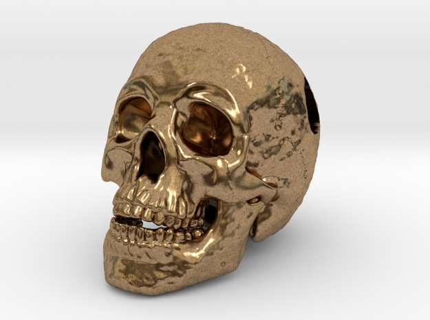 Human Skull Pendant - Skull Bead