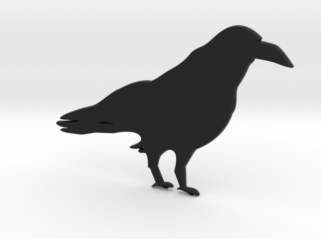Crow for Henry Morgan in Black Natural Versatile Plastic