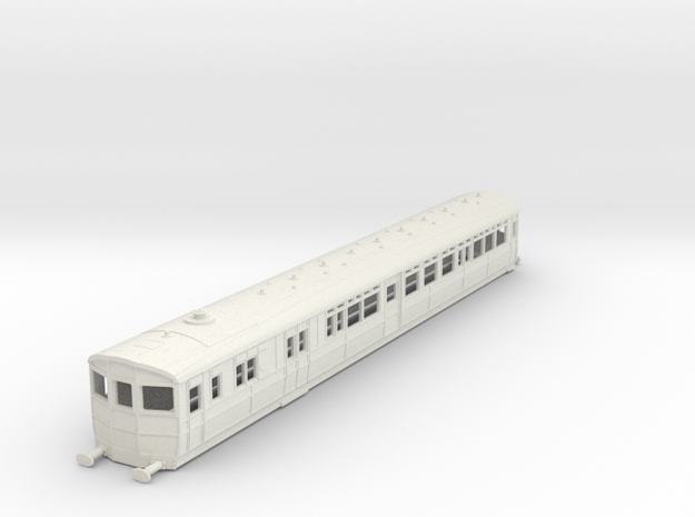 O-76-gwr-diag-r-steam-railmotor1 in White Natural Versatile Plastic