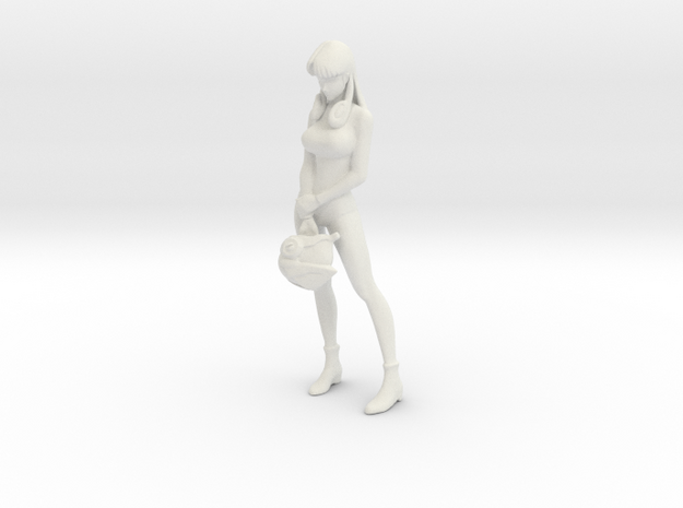 1/8 Misa Hayase in Hot Suit in White Natural Versatile Plastic