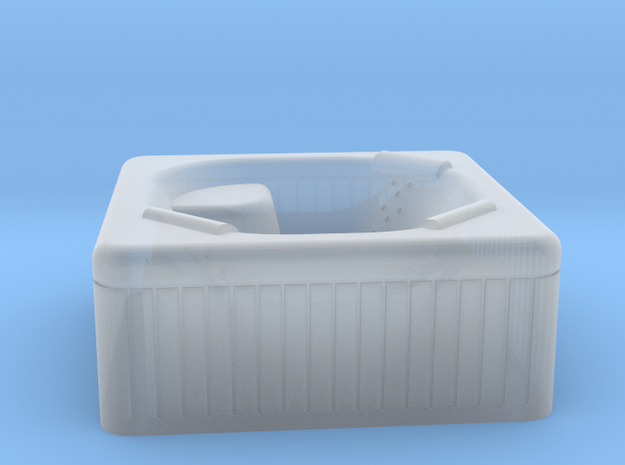 Jacuzzi Outdoor Hot Tub N-scale in Smooth Fine Detail Plastic