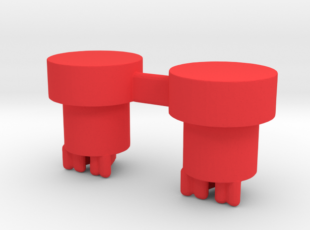 NLPWM SQUONK ACTUATORS  in Red Processed Versatile Plastic