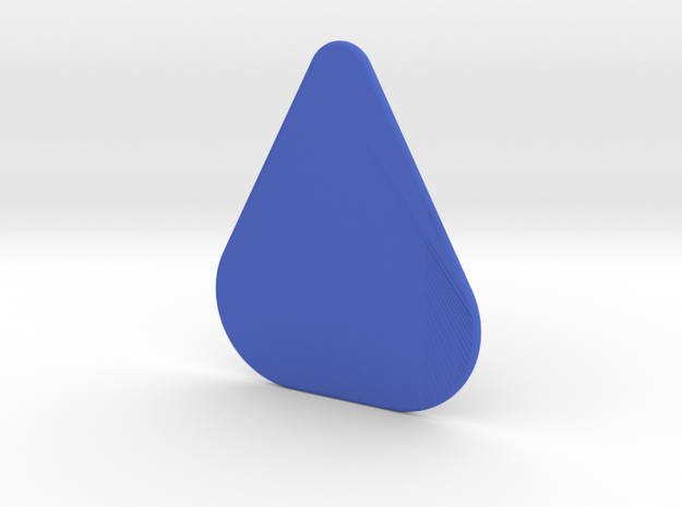 Plectrum Standard in Blue Processed Versatile Plastic