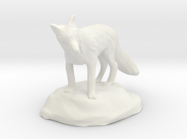  Xeno Borellis, Druid in Fox Form in White Natural Versatile Plastic
