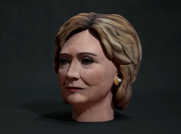 Hillary Clinton in Full Color Sandstone