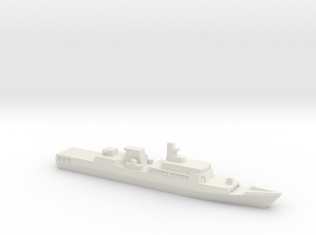 Haijing/CCG-33103 Patrol Ship, 1/2400 in White Natural Versatile Plastic