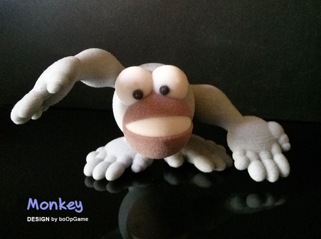 boOpGame - The Monkey in Full Color Sandstone