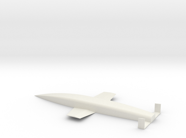 Silverbird - Amerika Bomber in White Natural Versatile Plastic
