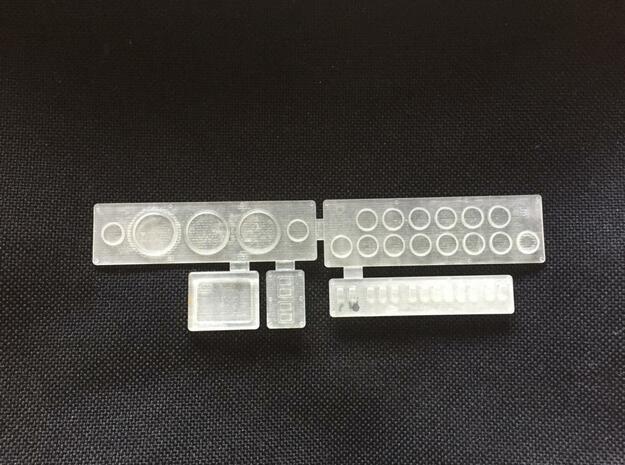 Instrument Panels Wellcraft SC38 V.1 in Smoothest Fine Detail Plastic: 1:10