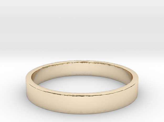 Minimalist band in 14K Yellow Gold: Extra Small
