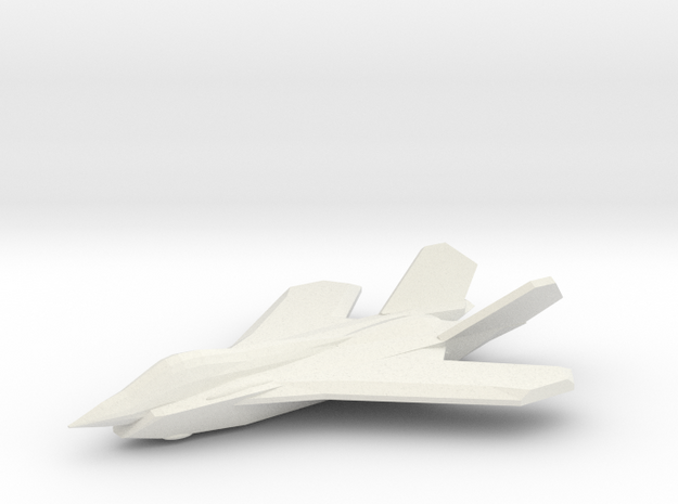 1/350 F-59A Sabre II in White Natural Versatile Plastic