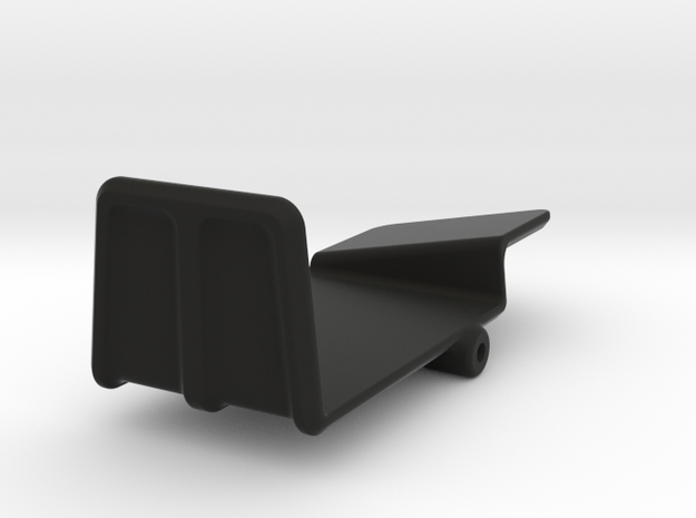 Vaterra Twin Hammers Esc and Receiver Holder in Black Natural Versatile Plastic
