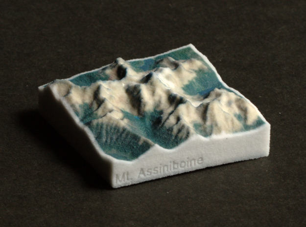 Mt. Assiniboine, Alberta/BC, 1:250000 Explorer in Full Color Sandstone