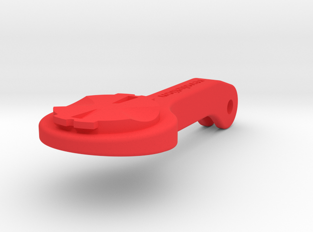 Bontrager Blendr Garmin Male Mount in Red Processed Versatile Plastic