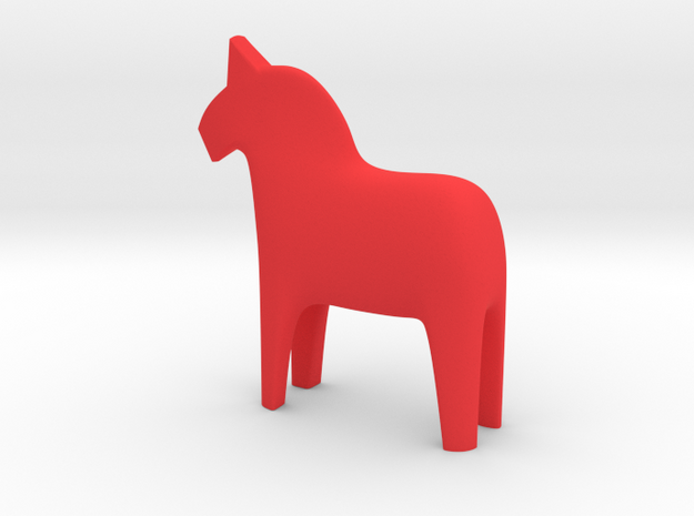 Dala Horse in Red Processed Versatile Plastic