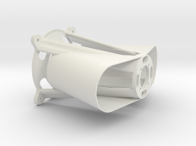 Motormount for Hacker C50-14XL in White Natural Versatile Plastic