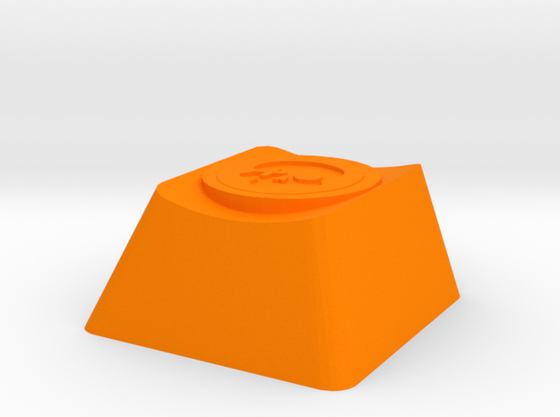 Overwatch McCree Deadeye Cherry MX Keycap in Orange Processed Versatile Plastic