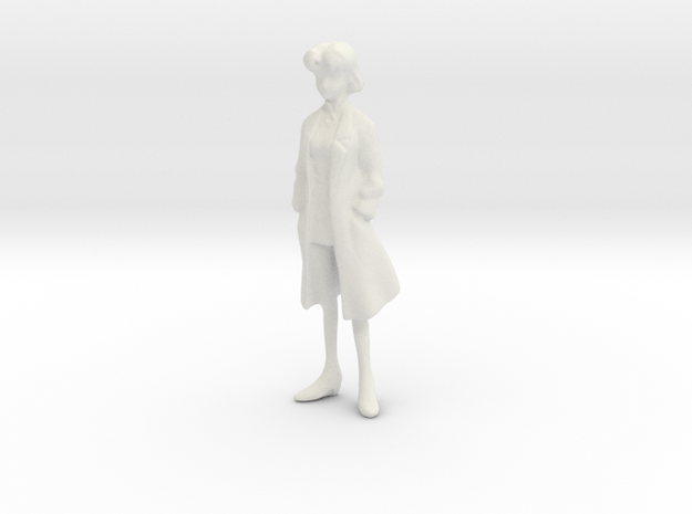 1/20 EVA Ritsuko in Lab Suit in White Natural Versatile Plastic