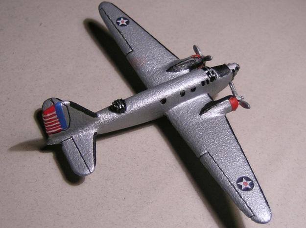 Douglas B-18A Bolo 6mm 1/285 in White Natural Versatile Plastic