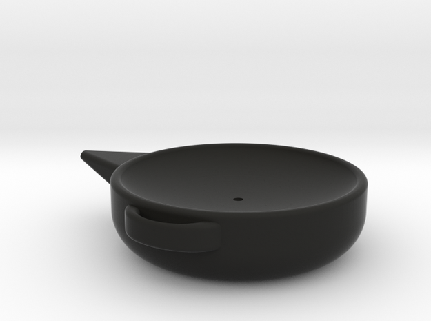 1/10 oil drain pan in Black Natural Versatile Plastic
