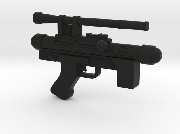 Star Wars Blaster Pistol SE-14C 1:6 Scale  in Black Natural Versatile Plastic