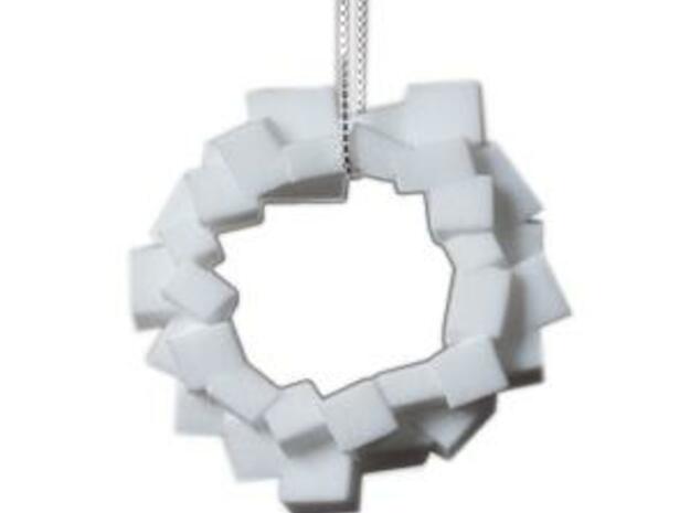 Lewitt pendant large in White Processed Versatile Plastic