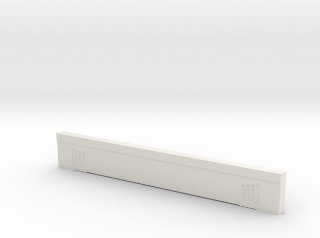 Triple Underpass West Side Center Span in White Natural Versatile Plastic
