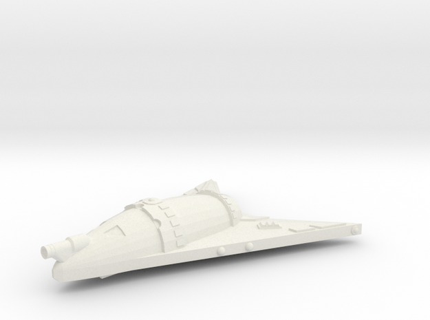 3125 Scale Hydran Crusader Frigate Leader GLP in White Natural Versatile Plastic