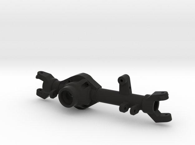 TMX Offroad Axle - Front Jeep Skeleton in Black Natural Versatile Plastic