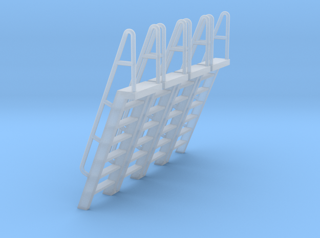 HO Scale Ladder 7 in Tan Fine Detail Plastic