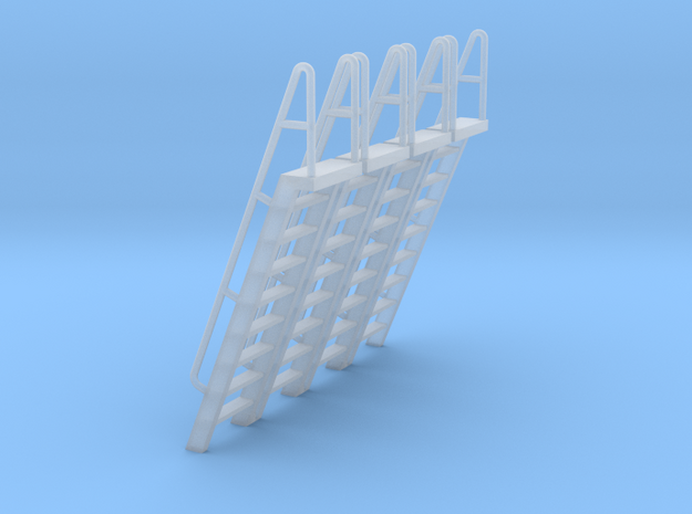 HO Scale Ladder 9 in Tan Fine Detail Plastic