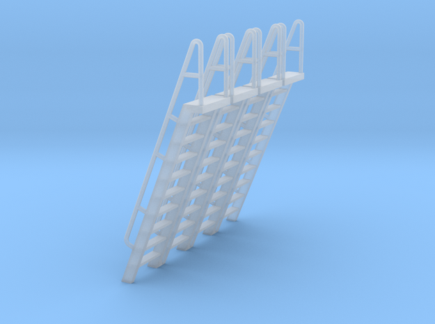 HO Scale Ladder 10 in Tan Fine Detail Plastic